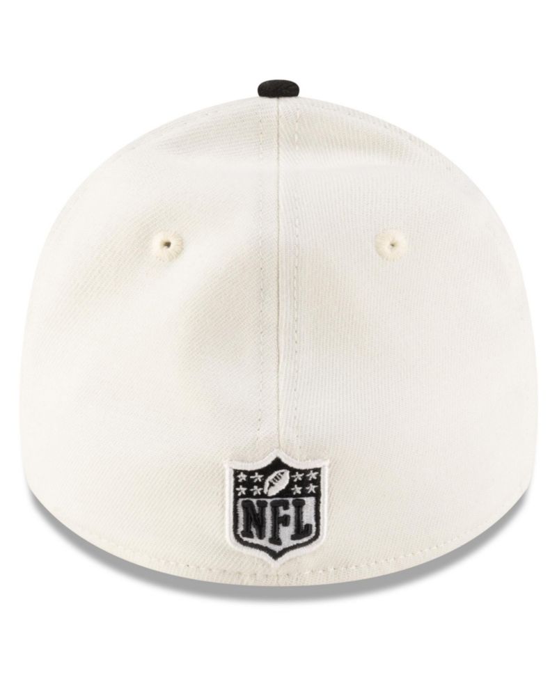 Men's Cream/Black Cincinnati Bengals 2025 NFL Draft 39THIRTY Flex Hat