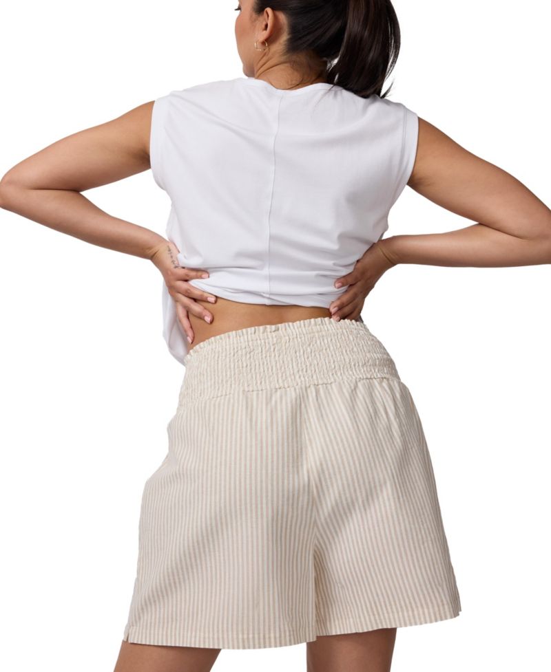 Women's Ingrid + Isabel Smocked Linen Short