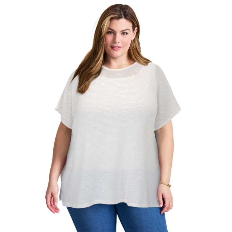 Women's Plus Size Lightweight Dolman Sweater