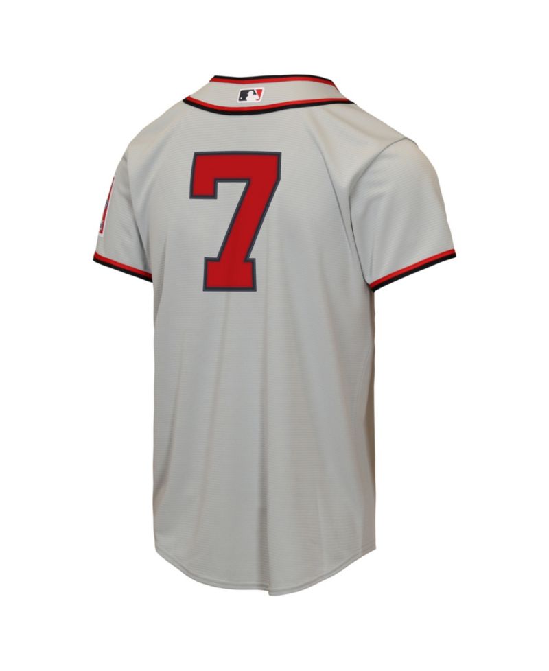 Big Boys and Girls Trea Turner Gray Philadelphia Phillies 2026 Field of Dreams Replica Jersey