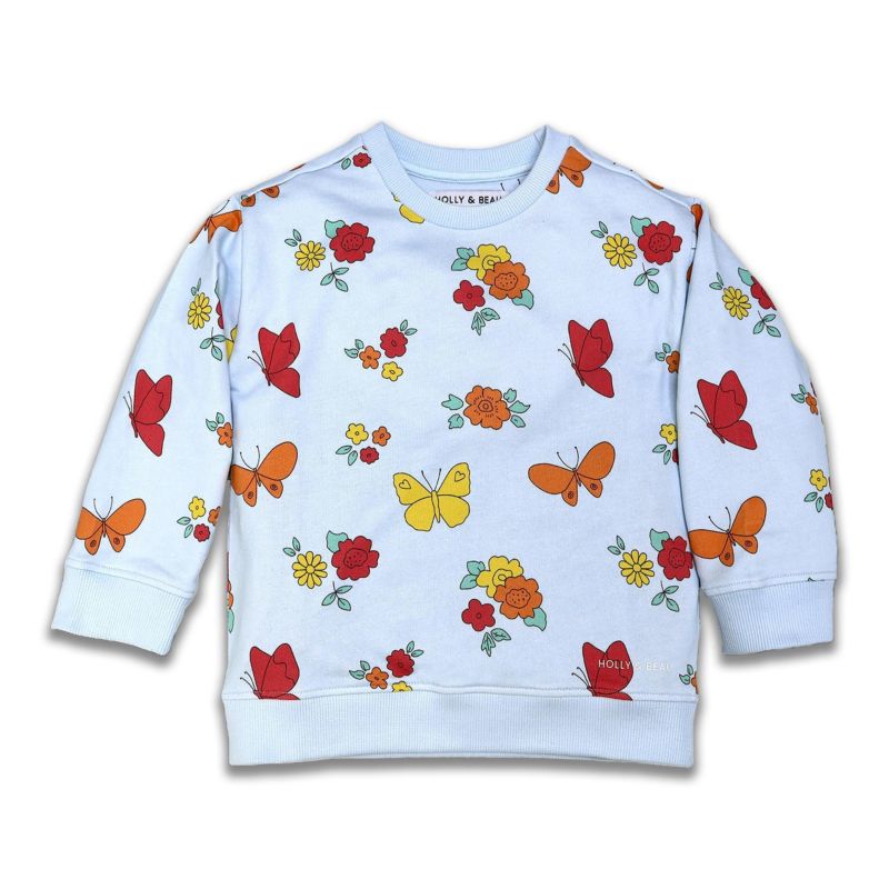 Child Long Sleeve Cotton Crew Neck Sweatshirt