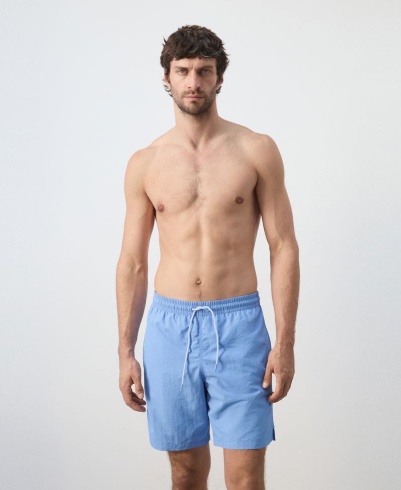 Men's Basic Drawstring Swimsuit