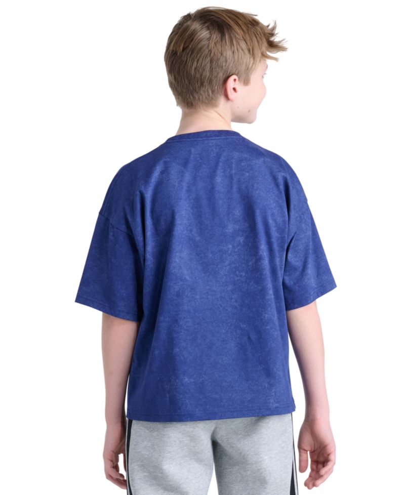 Boys' 8-20 Football Print Short-Sleeve T-Shirt