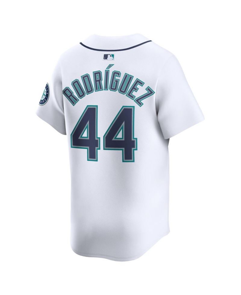 Men's Julio Rodríguez White Seattle Mariners Home Limited Player Jersey
