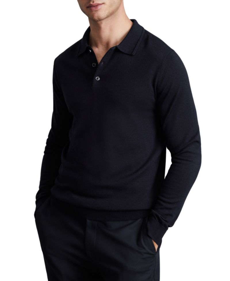 Men's Trafford Merino Wool Polo Shirt