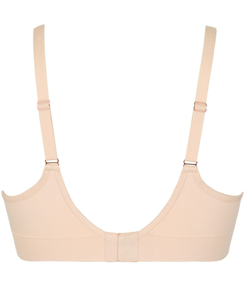 Seamless Comfort Full-Coverage Adjustable-Straps Bra