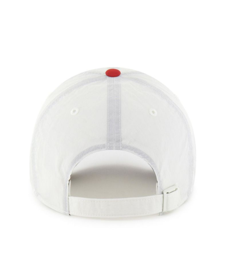 Men's '47 Cream Kansas City Chiefs Modernia Clean Up Adjustable Hat