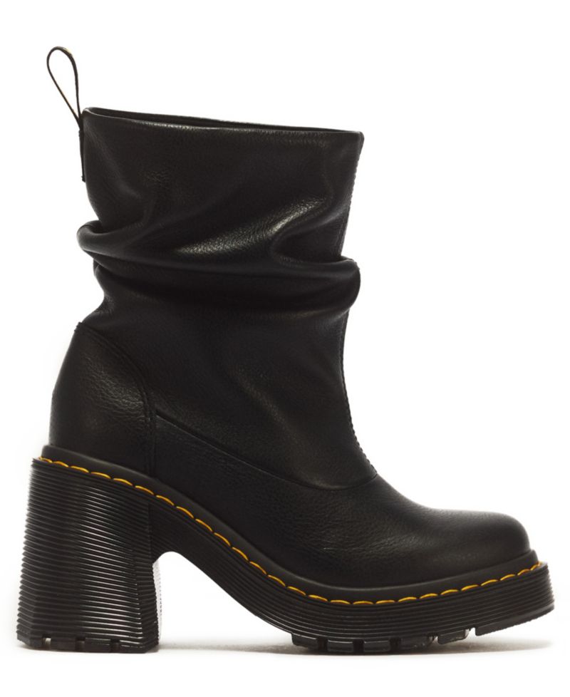 Women's Kasey Lo Virginia Leather Pull-On Booties
