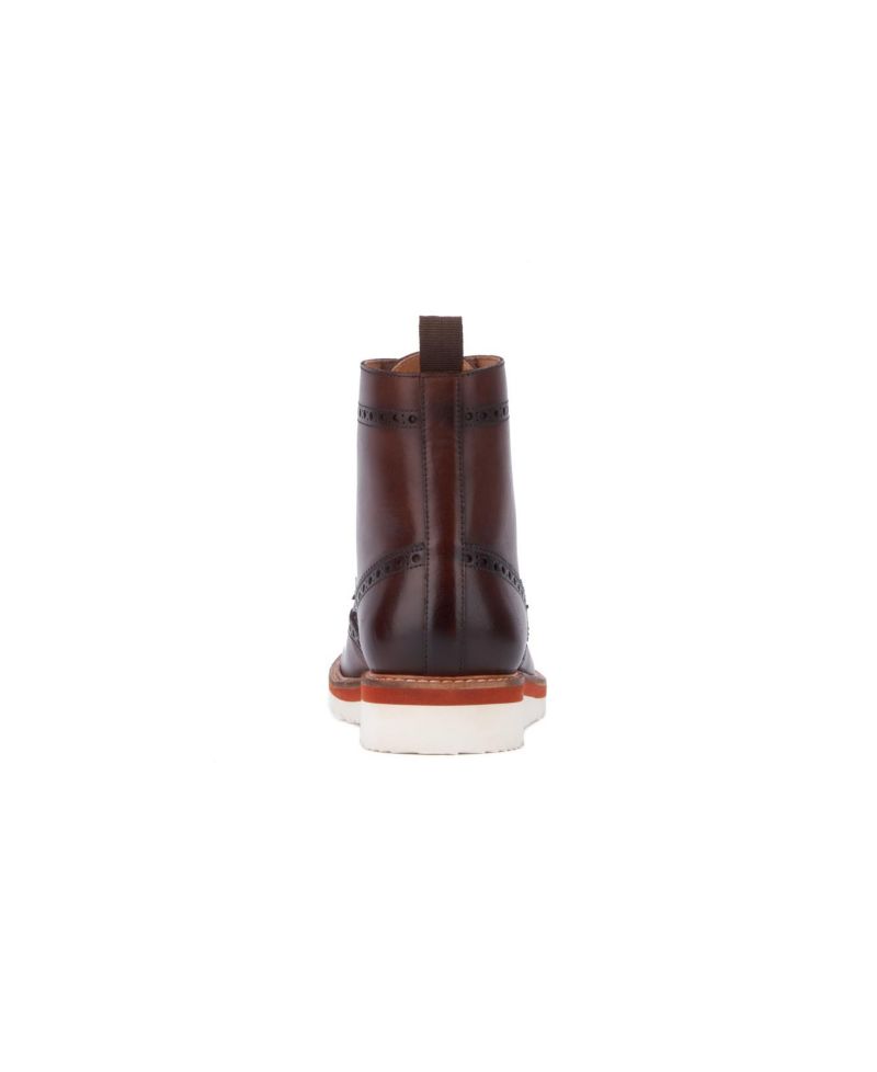 Men's Leather Parker Boots