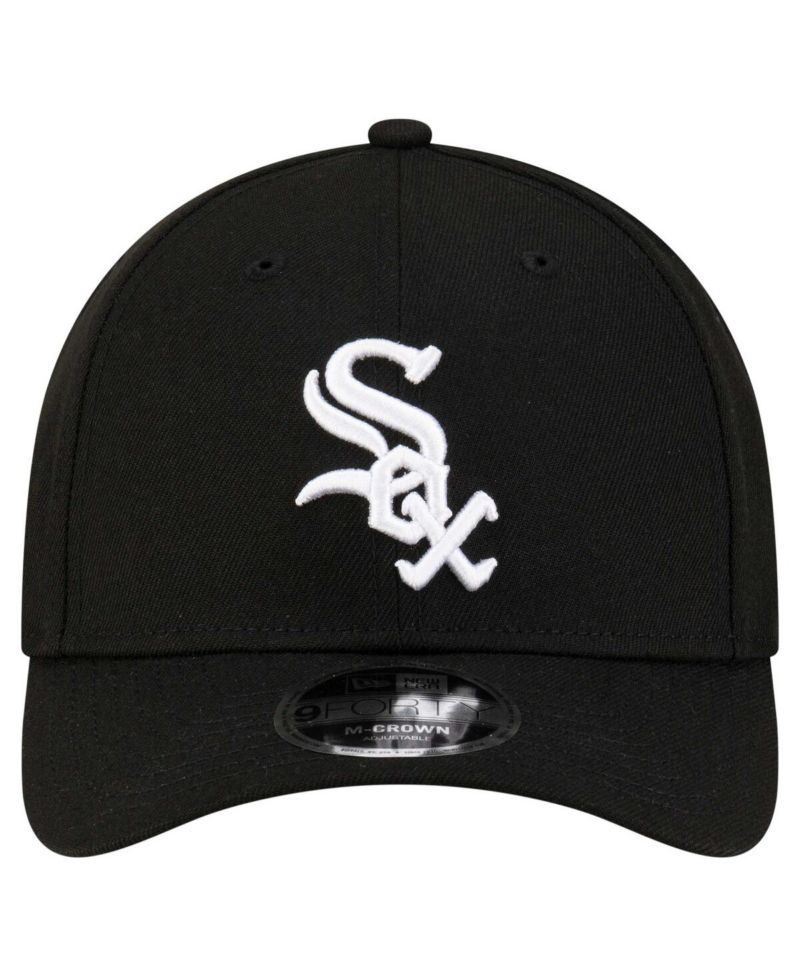 Men's Black Chicago White Sox Player Replica 9FORTY Adjustable Hat