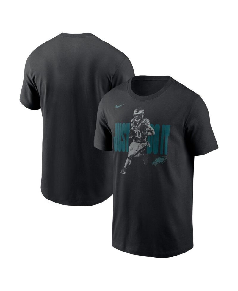 Men's Saquon Barkley Black Philadelphia Eagles Just Do It T-Shirt