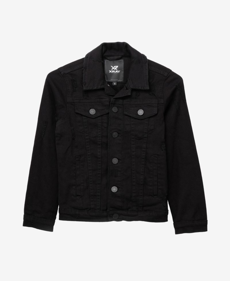 Boy's 8 - 20 Trucker Denim Jacket