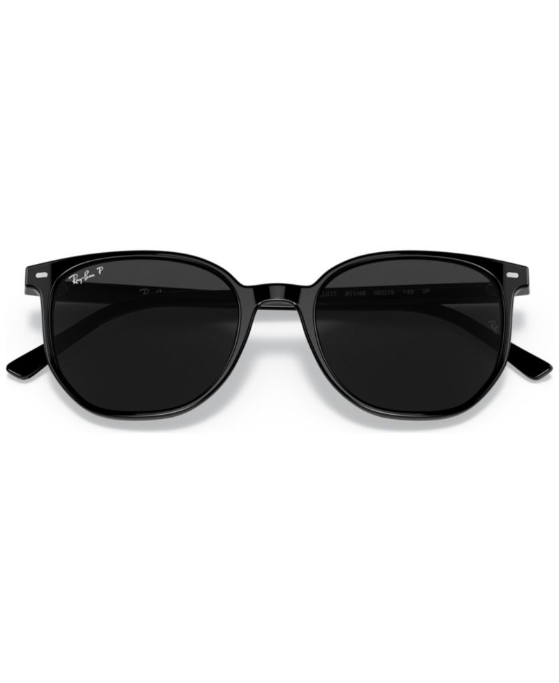 Unisex Elliot 54 Polarized Low Bridge Fit Sunglasses, RB2197F54-P