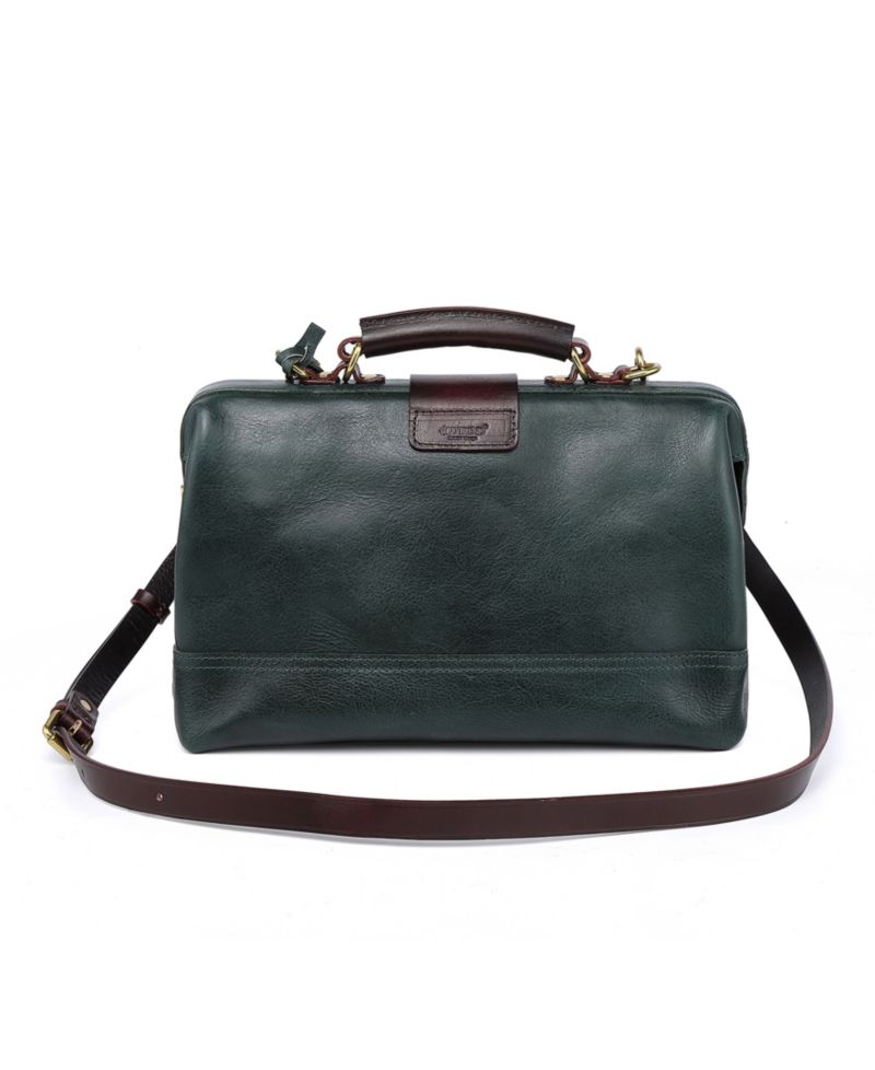 Doctor Small Leather Crossbody Satchel Bag