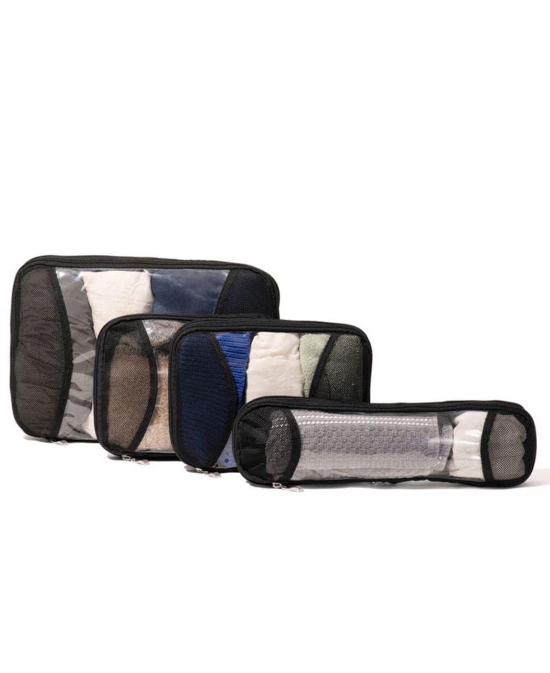 Zipper Compression 4-Piece Cube Set