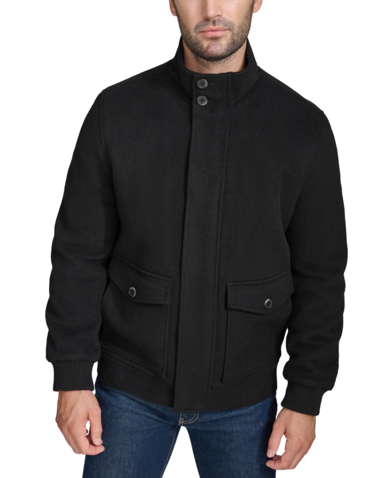 Men's Stand Collar Bomber Jacket