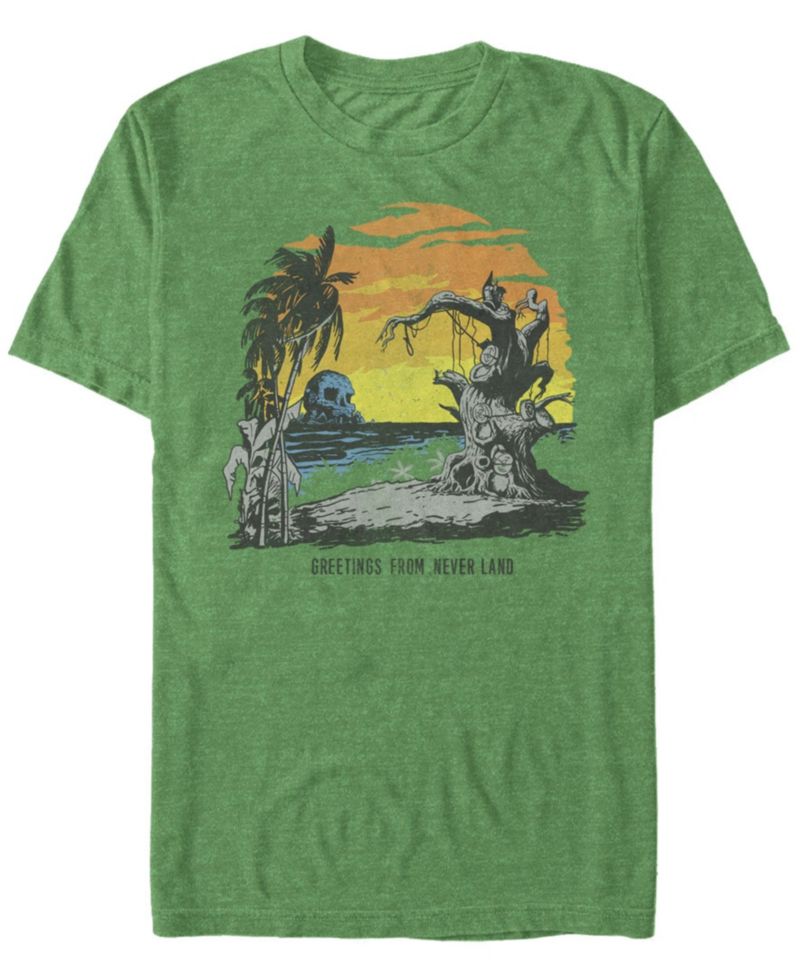 Men's Postcard Camp Short Sleeve Crew T-shirt