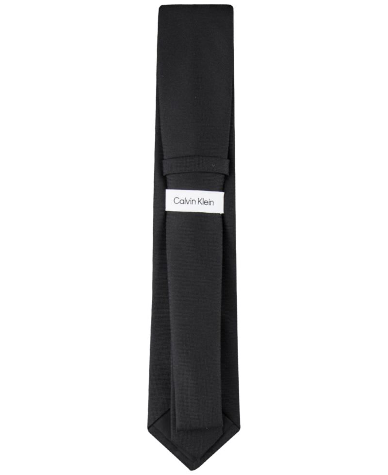 Men's Silver-Spun Solid Tie