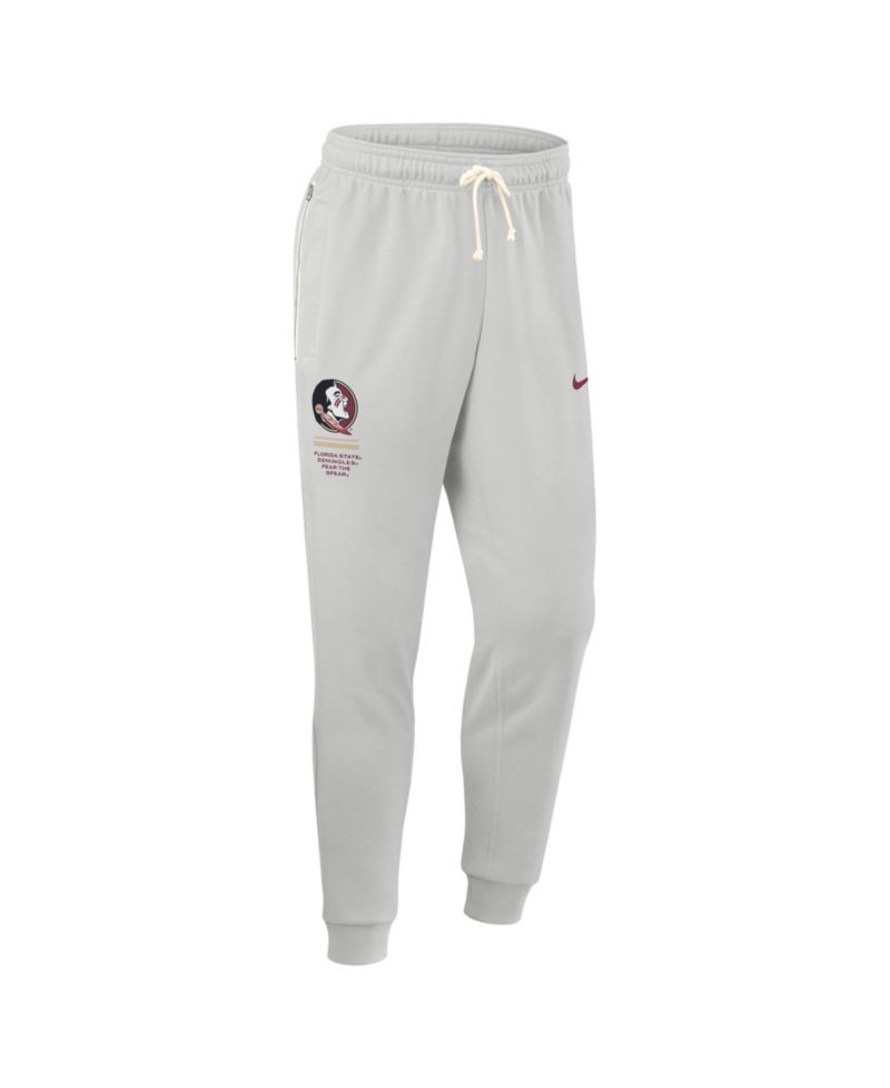 Men's Gray Florida State Seminoles 2026 Sideline Standard Issue Dri-FIT Taper Pants