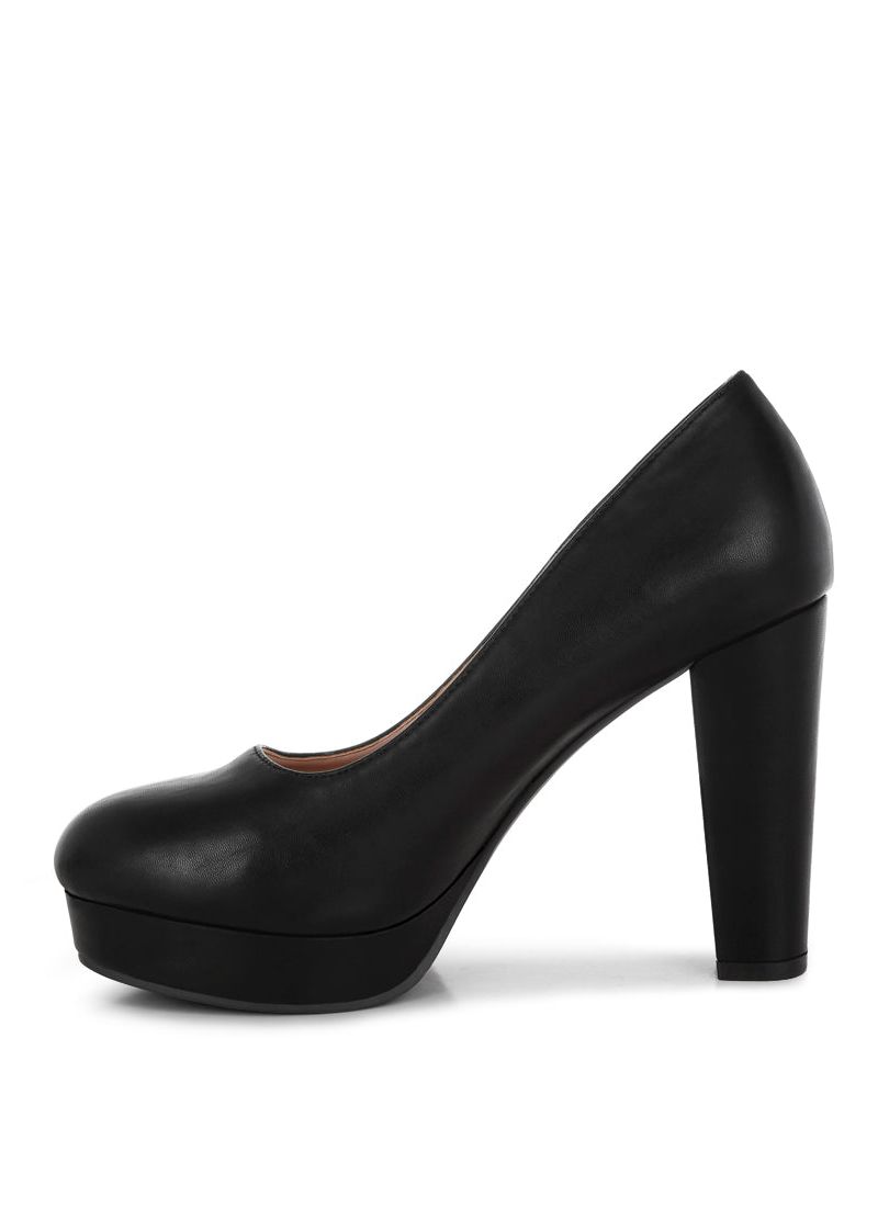 Women's Damsor Faux Leather Block Heel Pumps