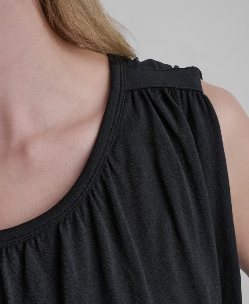 Women's Sleeveless Bubble Top
