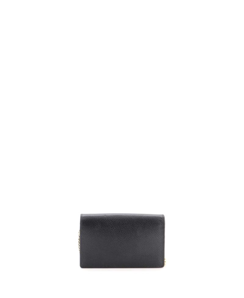 Mini Petite GG Marmont Chain Wallet Leather