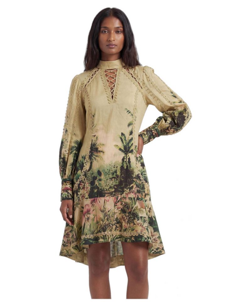Women's Botanical Mini Dress