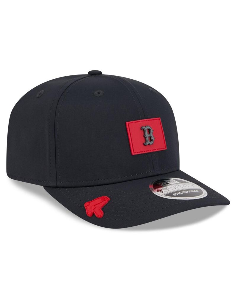 Men's Navy Boston Red Sox 2026 Clubhouse 9SEVENTY Adjustable Hat