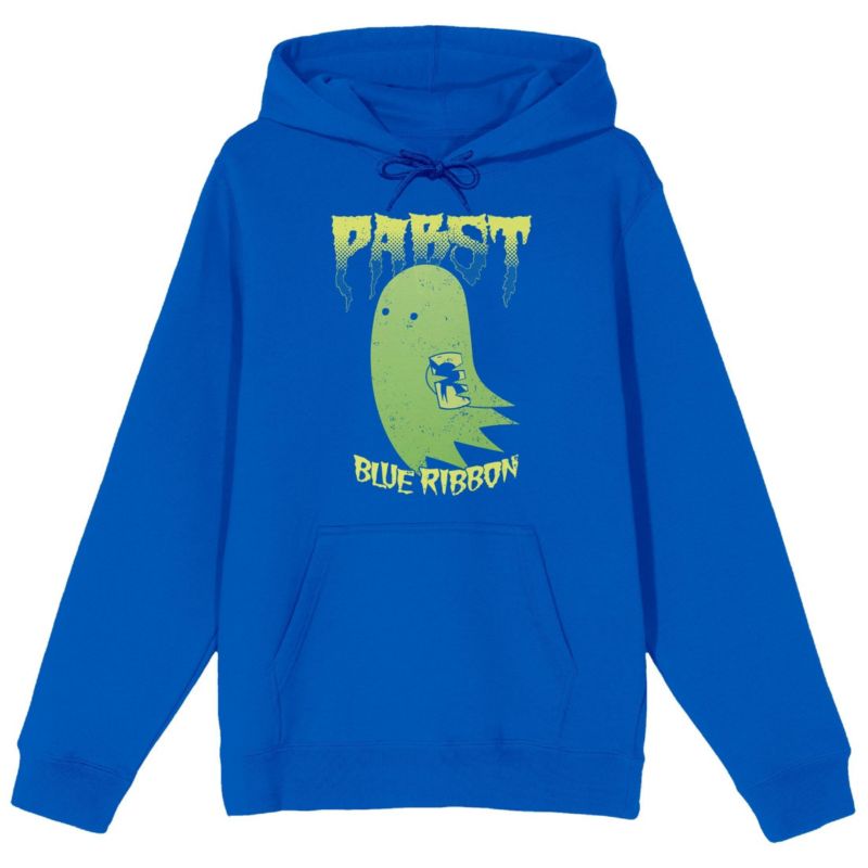 Men's Ghost With A Beer Adult Hoodie