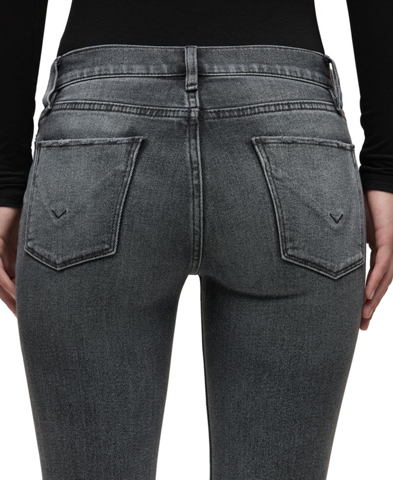 Women's Nico Mid-Rise Straight-Leg Cropped Denim Jeans