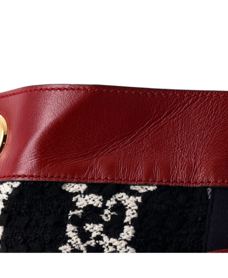Large Rajah Chain Tote GG Tweed