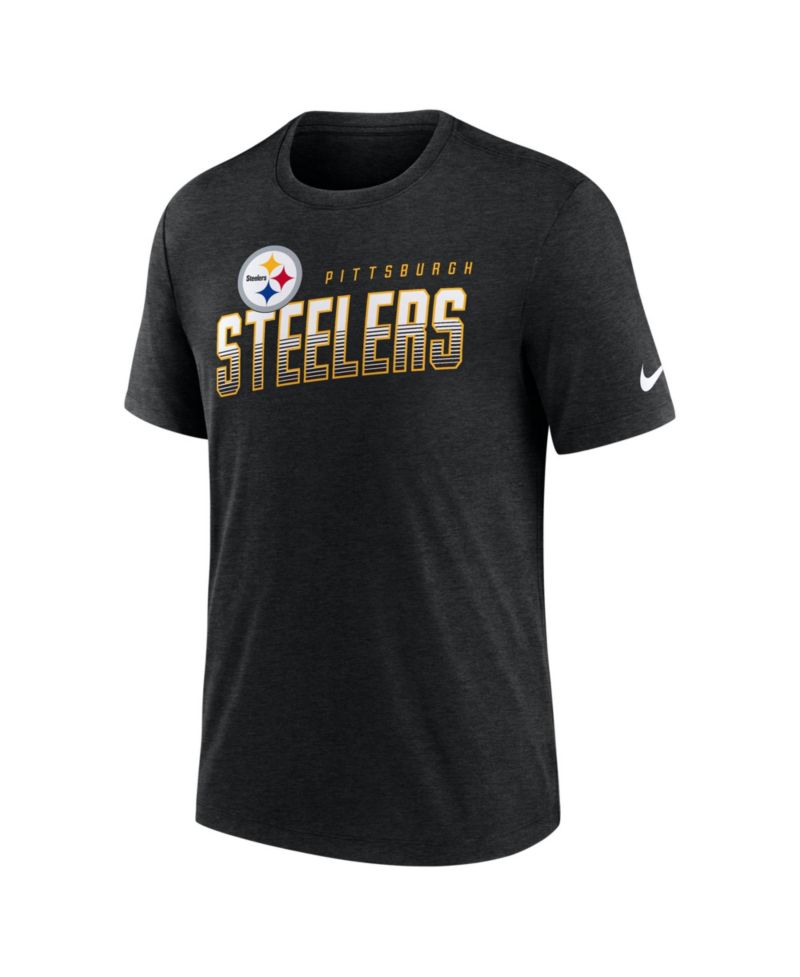 Men's Pittsburgh Steelers Believe The Game Tri-Blend Screen-Print T-Shirt