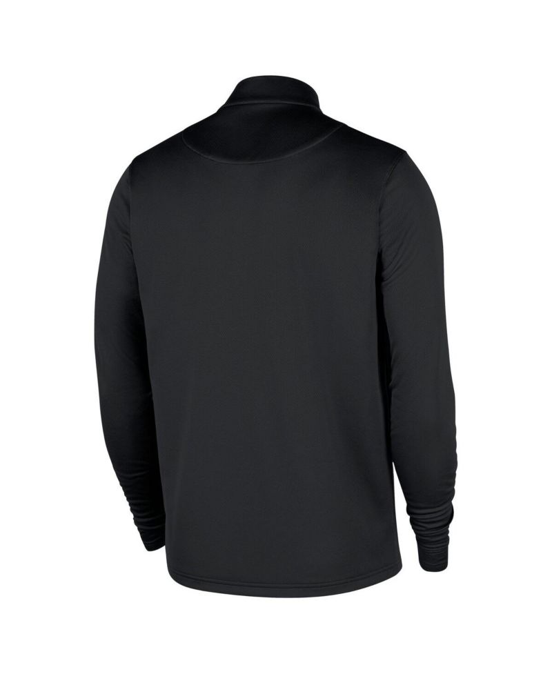 Men's Black Dallas Mavericks 2025/26 Authentic Coaches Quarter-Zip Dri-Fit Top