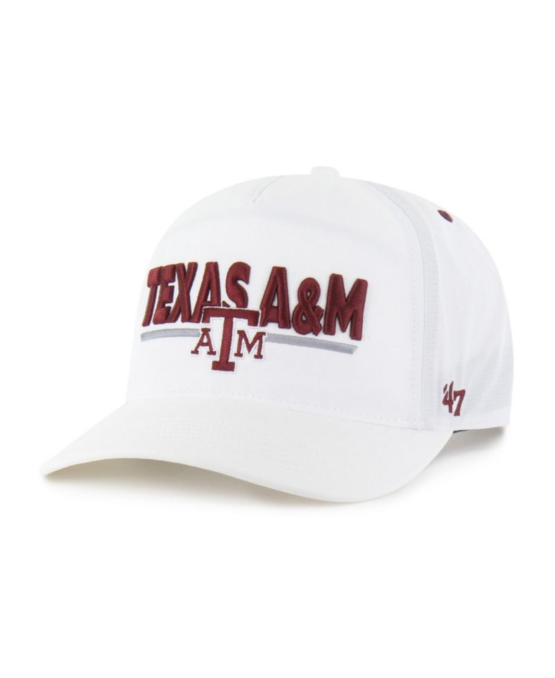 Men's and Women's '47 White Texas A&M Aggies brrr&deg; Expressway Hitch Adjustable Hat