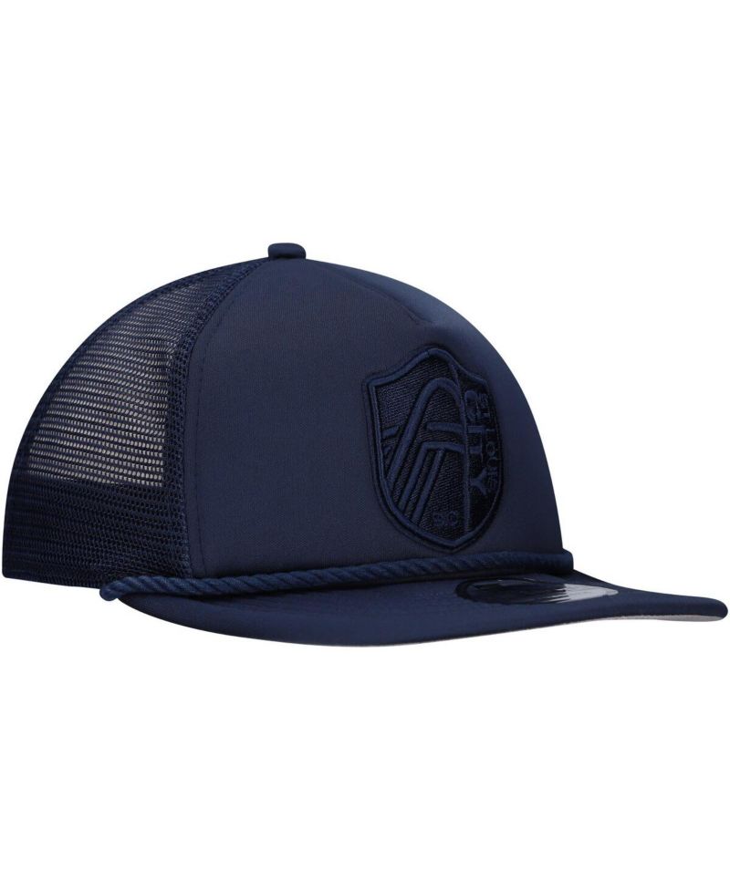 Men's Navy St. Louis City SC Tone Golfer Snapback Hat