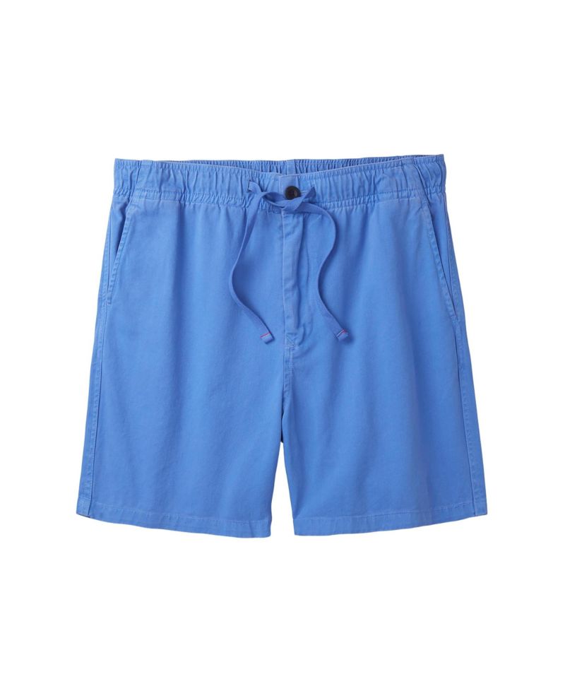 Men's Allanby Drawstring Cotton Shorts, 6.3" Inseam