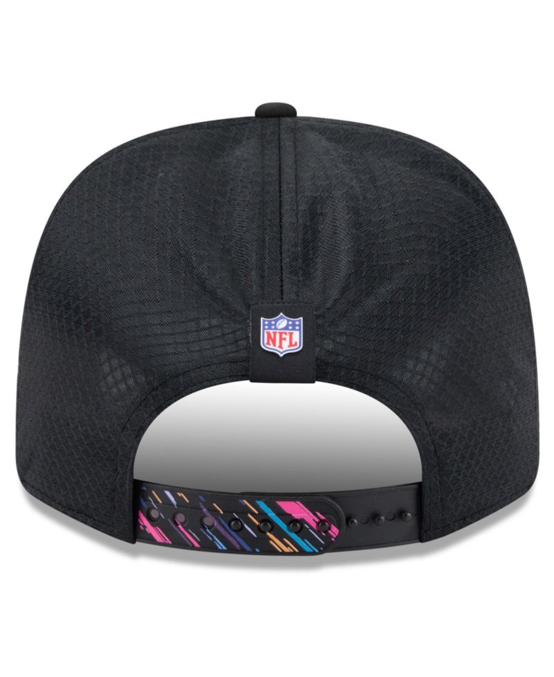 Men's Black New York Giants 2026 NFL Cruical Catch 9SEVENTY Adjustable Trucker Hat