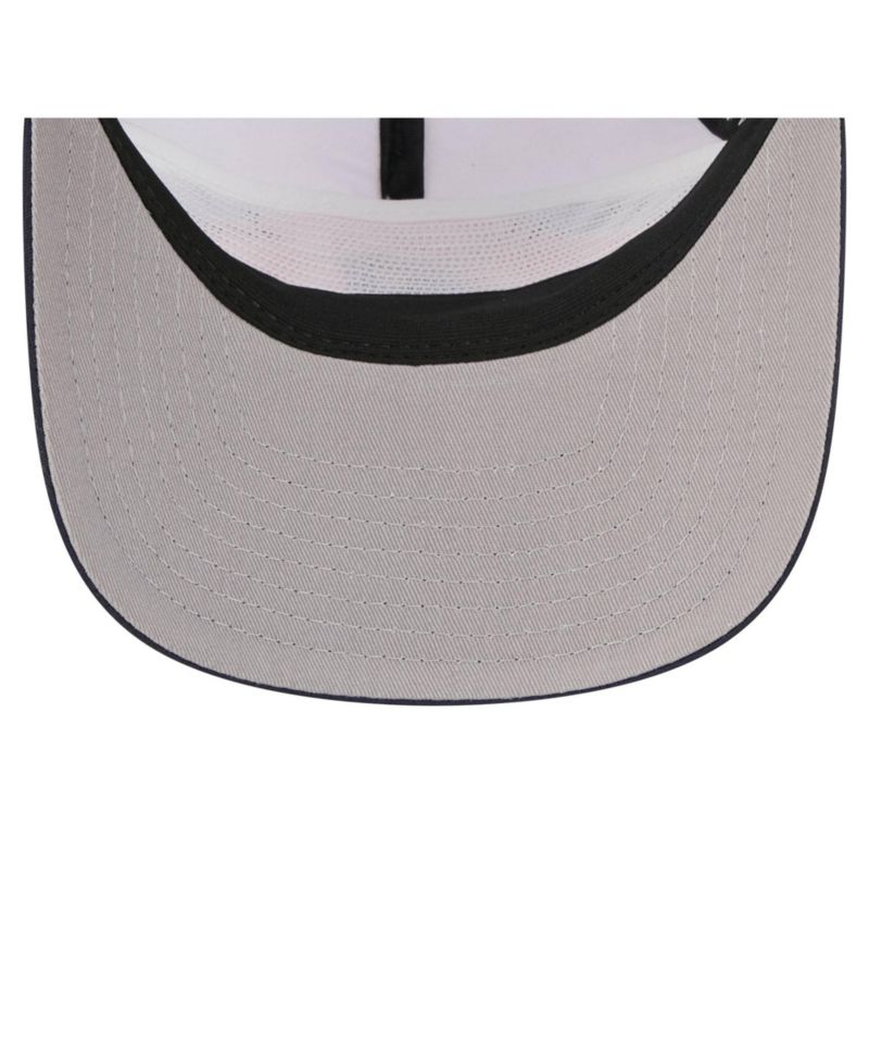 Men's White/Navy Detroit Tigers Retro Cut 19TWENTY Adjustable Trucker Hat