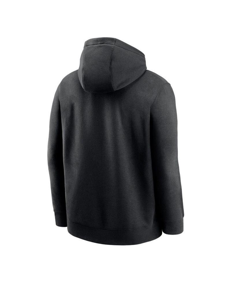 Men's Black Oklahoma State Cowboys Club Pullover Hoodie
