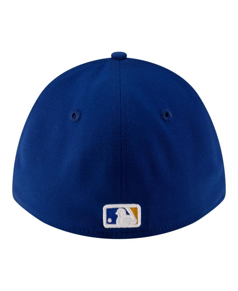 Men's Blue Seattle Mariners Player Replica 39THIRTY M-Crown Flex Hat