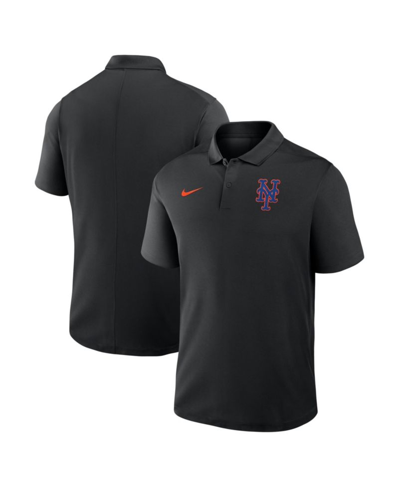 Men's Black New York Mets Alternate Victory Dri-FIT Polo Shirt