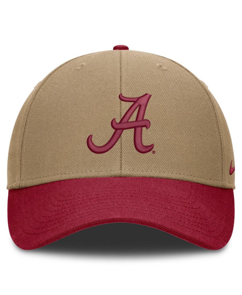 Men's and Women's Beige/Crimson Alabama Crimson Tide Primetime Rise Dri-FIT Adjustable Hat