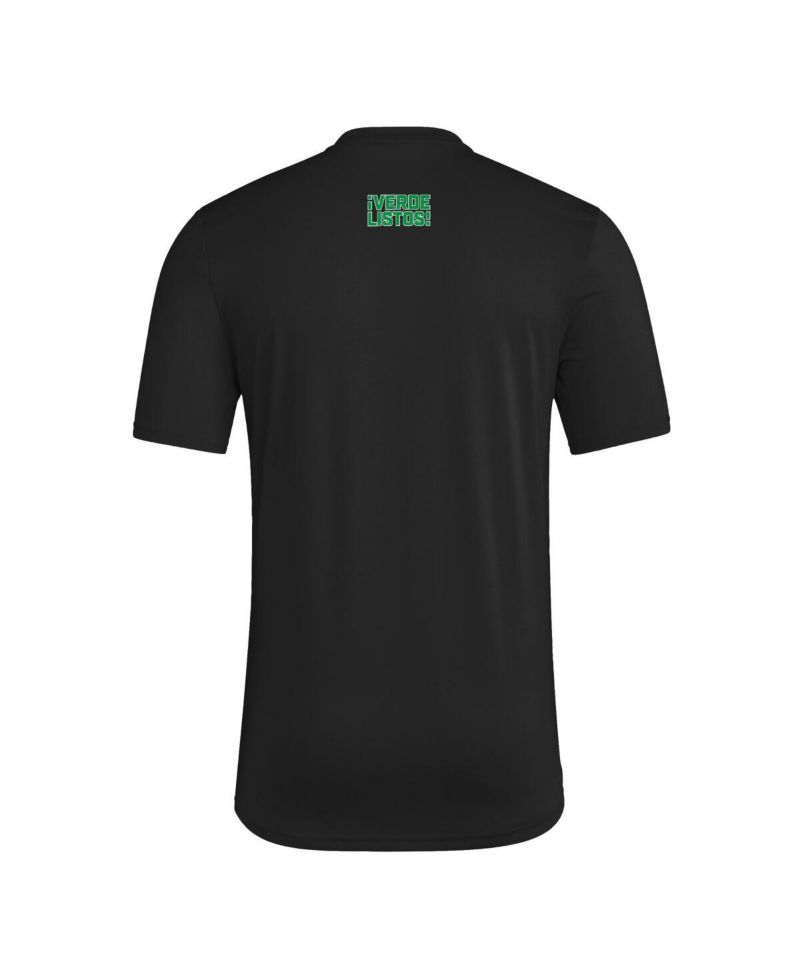 Men's Black Austin FC 2025 Jersey Hook AEROREADY T-Shirt