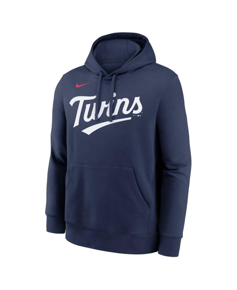 Men's Kirby Puckett Navy Minnesota Twins Player Name & Number Club Pullover Hoodie