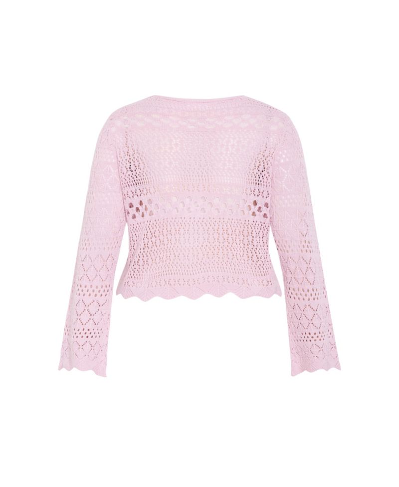 Women's Crochet Love Top
