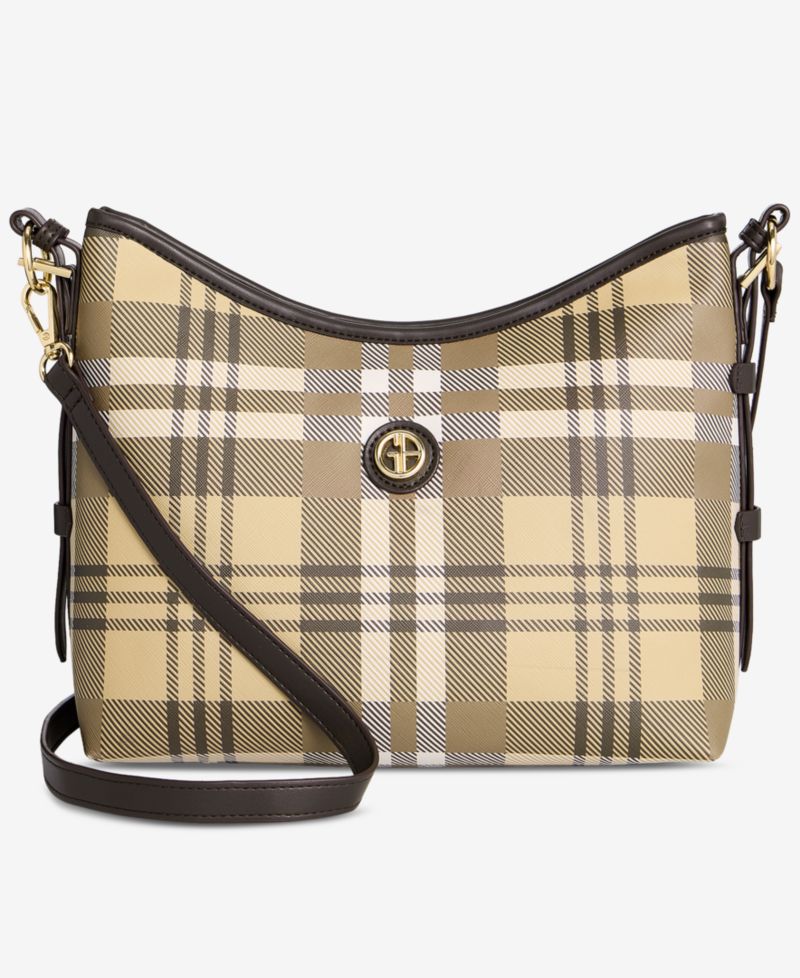 Plaid Soft Shoulder