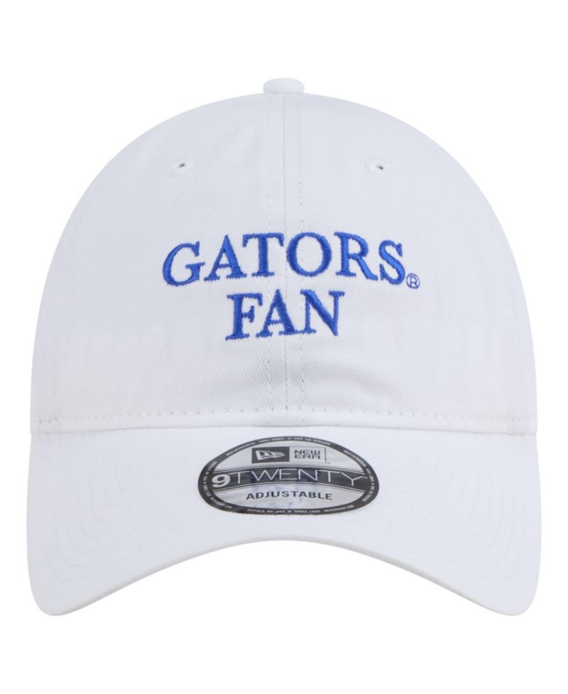 Men's White Florida Gators Fan 9TWENTY Adjustable Hat