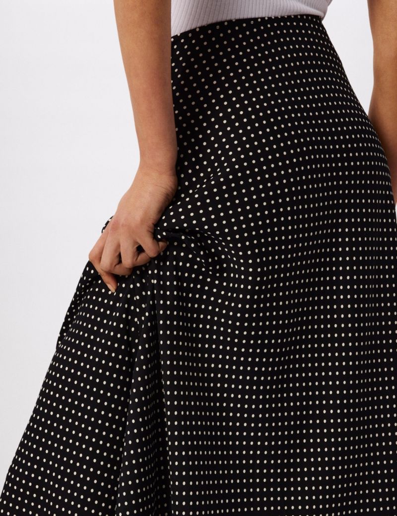 Women's Mini Spot Maxi Skirt