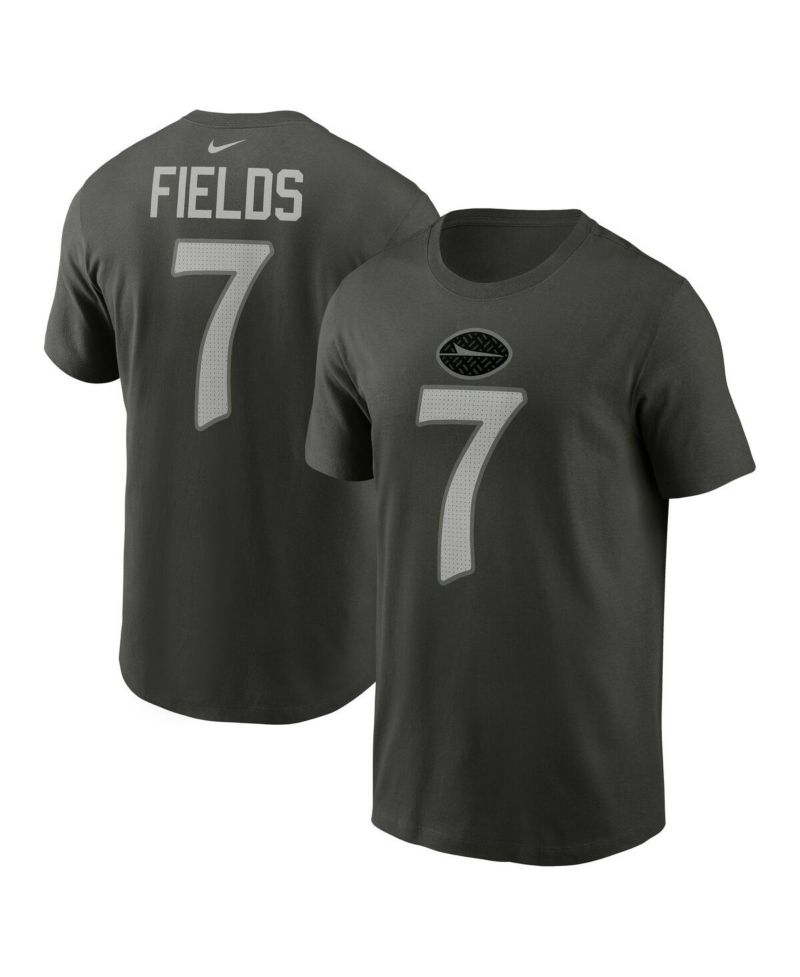 Men's Justin Fields Gotham Green New York Jets 2025 Rivalries Collection Player Name & Number T-Shirt
