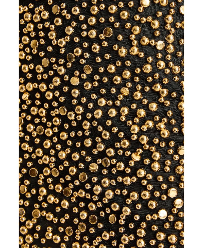 Women's Stud Embellished Crop Top